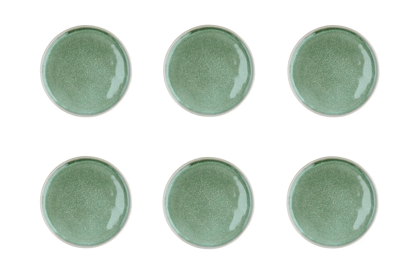 Assiette MAGMA Ø20cm - 6 pièces - Menthe Björn 