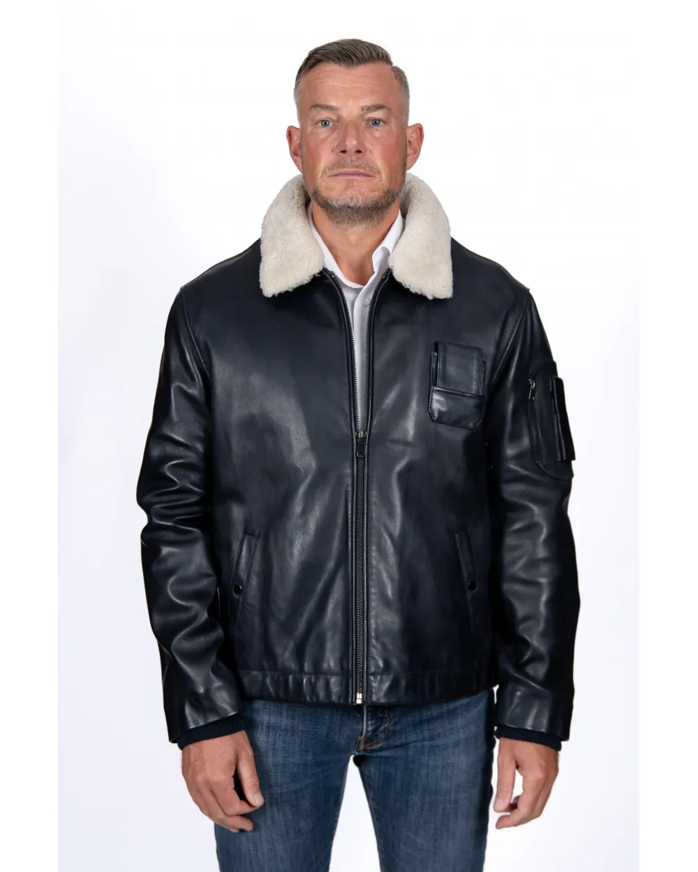 AVIATEUR CUIR AGNEAU