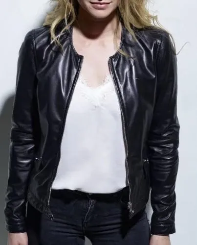 BLOUSON CUIR FEMME AUDREY2