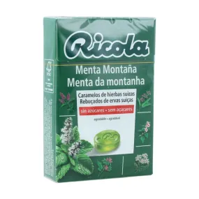 Bonbons à la menthe des montagnes sans sucre