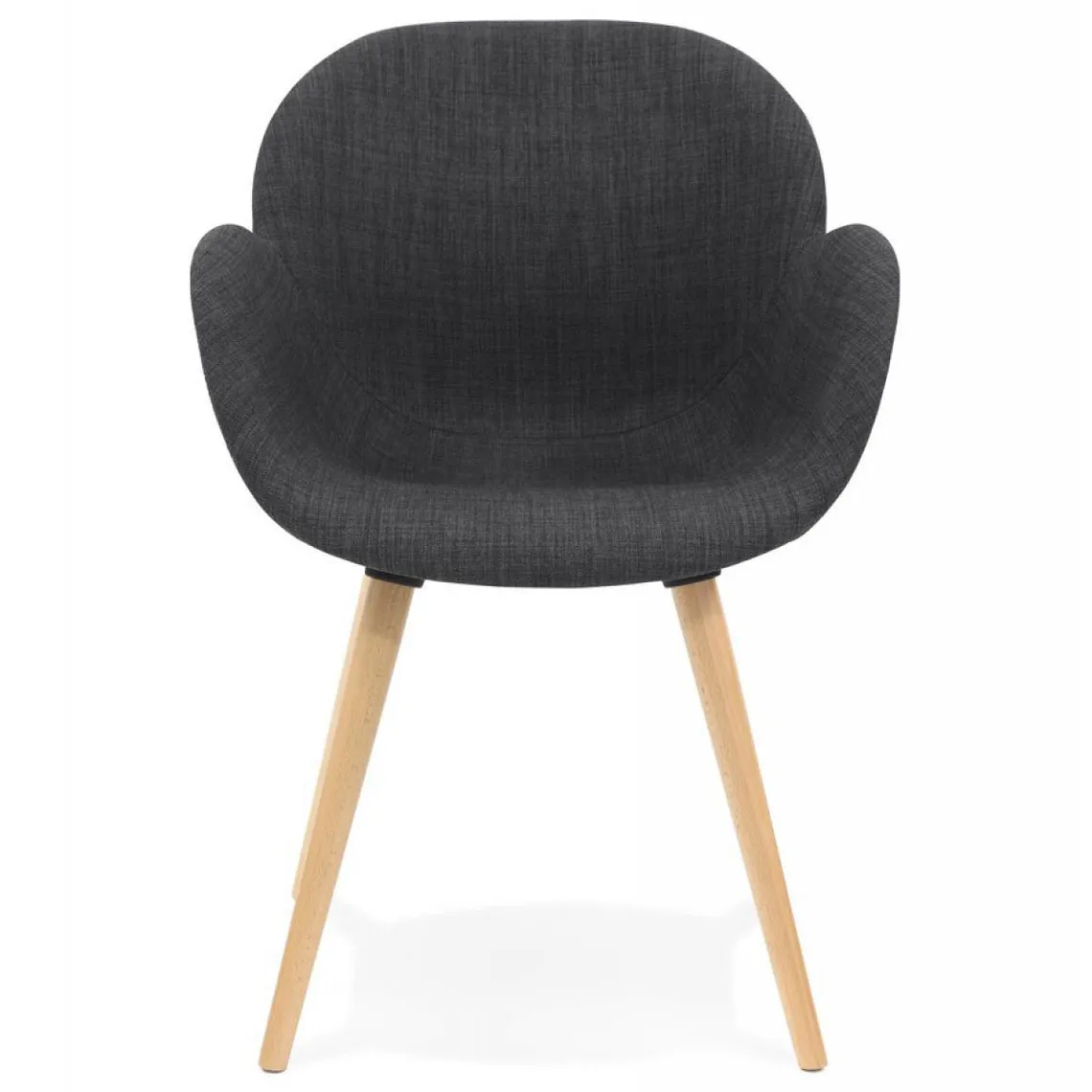 Chaise àcandinave En Tissu Gris MARIO | Chaise 3 SUISSES