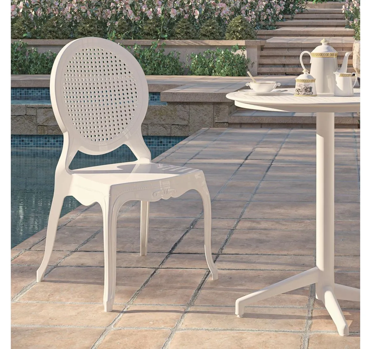 Chaise FREYA Blanc