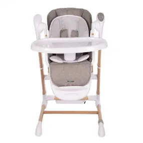Chaise haute 2-en-1 connectée Pure White