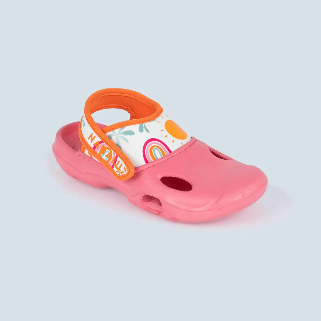 Chaussure Sabot Piscine enfant CLOG 500 Gazelle Menthe