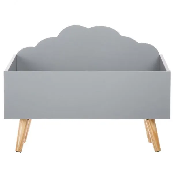 Coffre à jouet Nuage gris