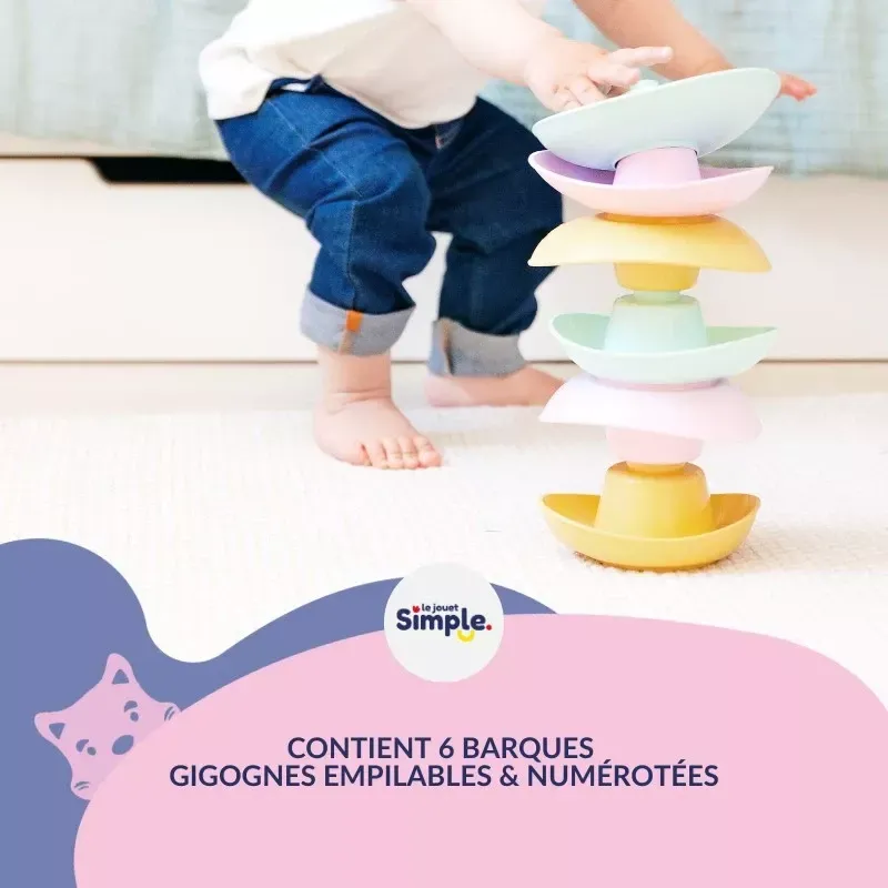 Coffret Barques gigognes - Le Jouet Simple