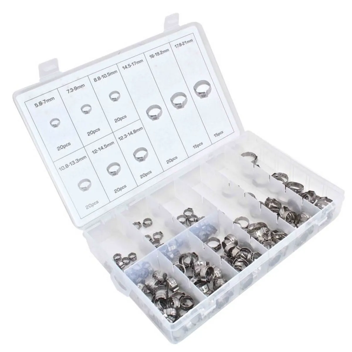 COFFRET DE 170 COLLIERS  A UNE OREILLE 