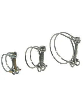 colliers fils inox pour tuyau diam. 25 mm