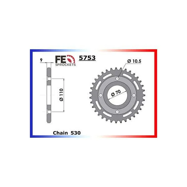 COURONNE ACIER COUR AC CB250N/T 35 530