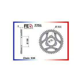 COURONNE ACIER GSF.1200.BANDIT'96/04 42 530