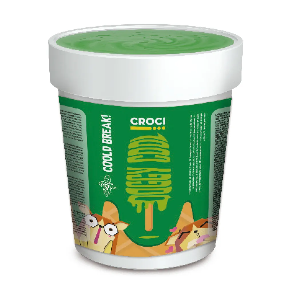 Crème glacée pour chien à la menthe