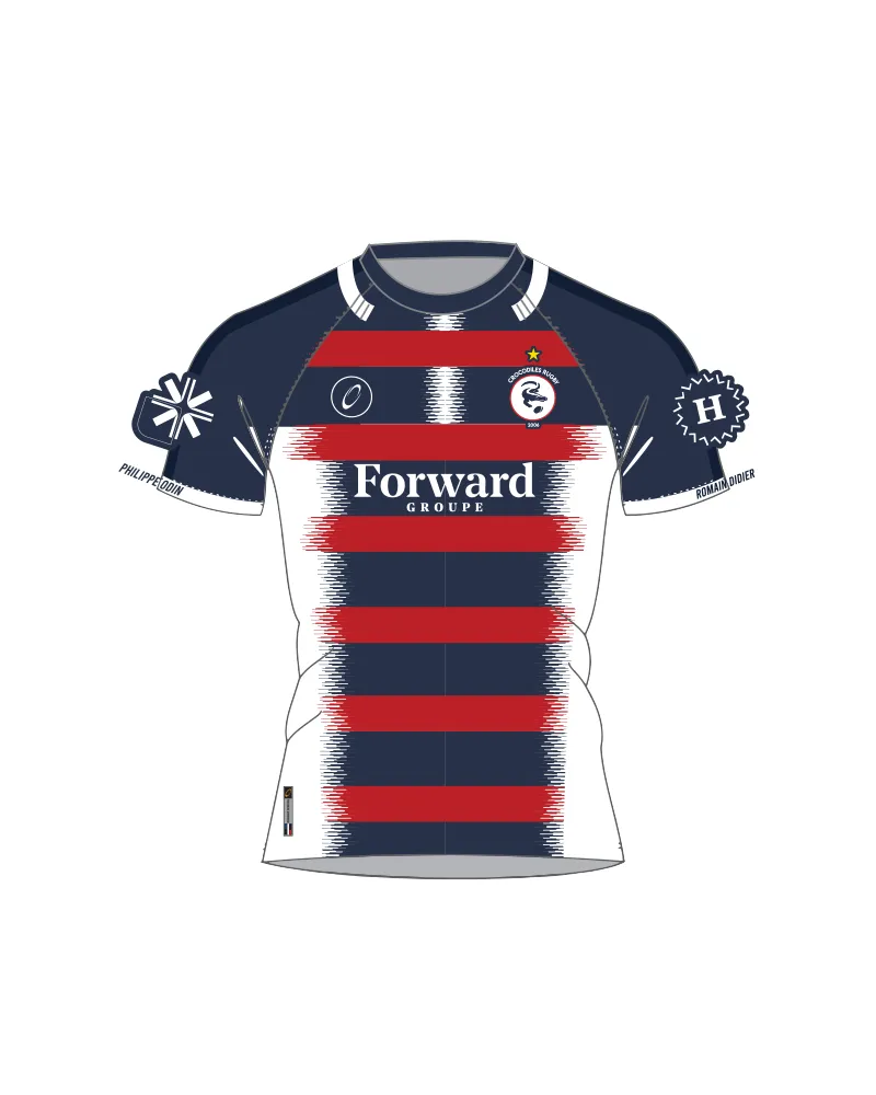 Découvrez le Maillot Pro Enfant Crocodiles Rugby - Akka Sports