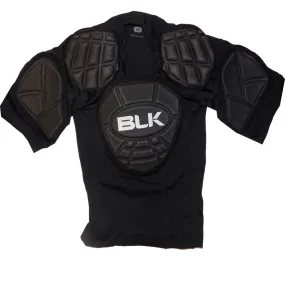 Epaulière de protection enfant BLK noire - Boutique Ô Rugby
