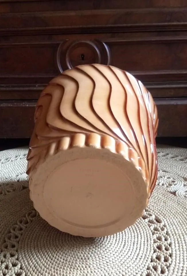 Grand cache pot vintage (Plastilex)