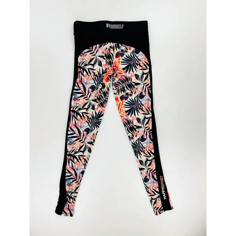Happy & So Legging Elastique - Seconde main Collant running femme - Multicolore - 36 | Hardloop