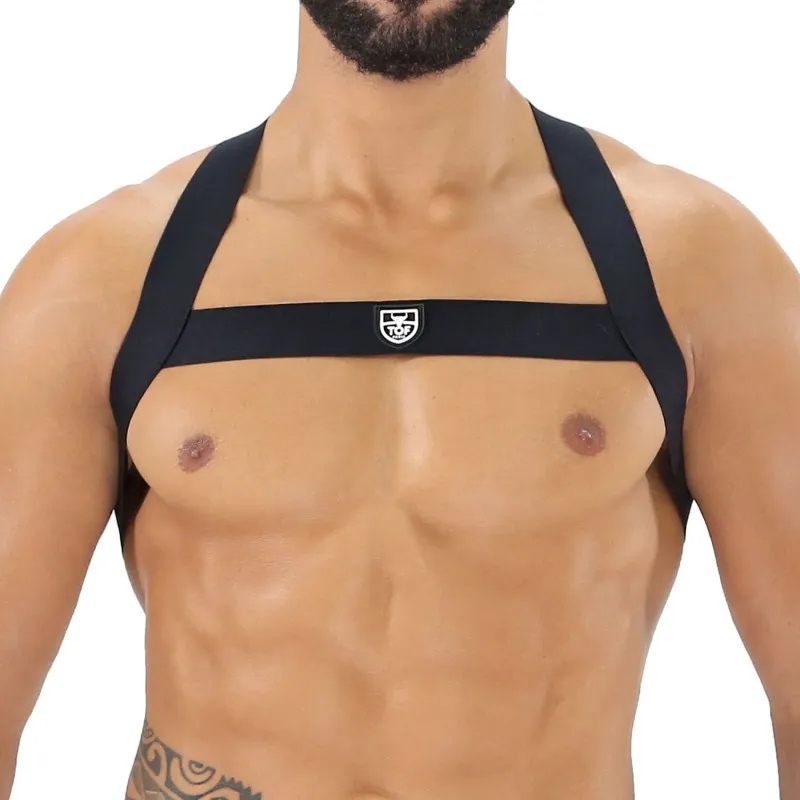 Harnais Elastique Fetish TOf paris - Noir