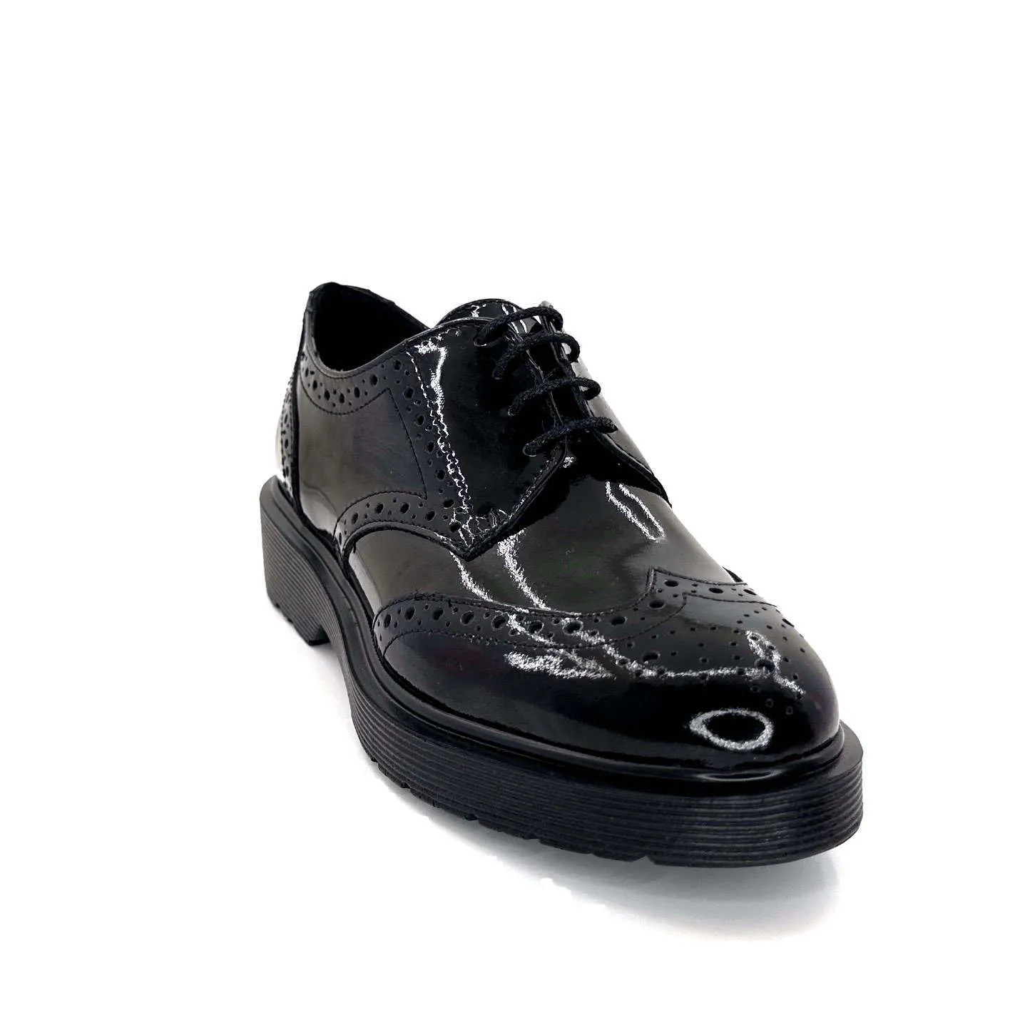 Ivoire 25900 Cuir Vernis Noir