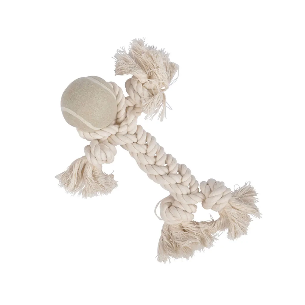 Jouet corde bonhomme 25cm 