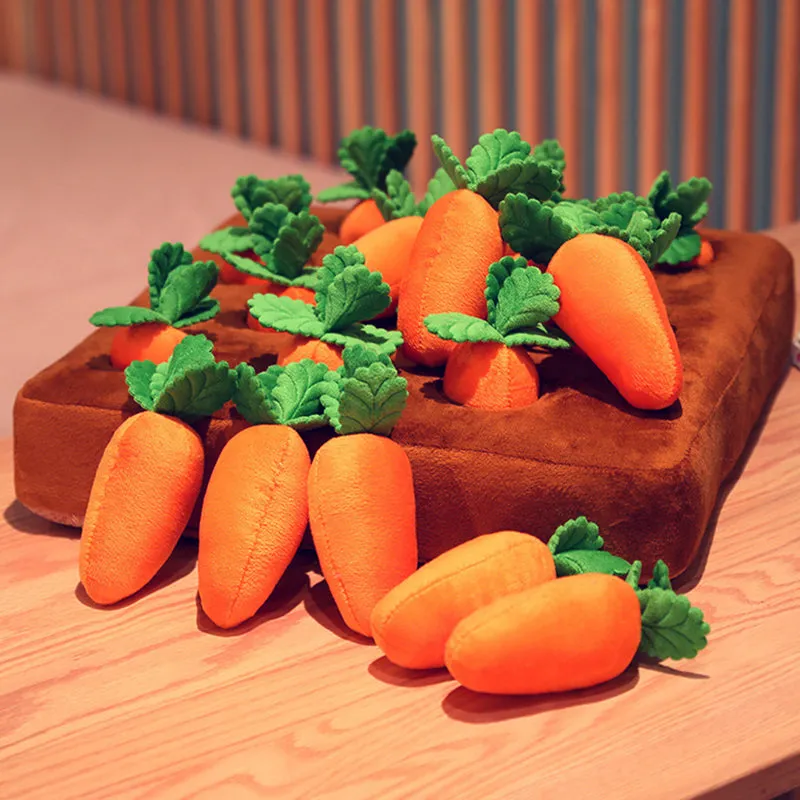 Jouet pour chien Carrot Garden - Puzzle interactif amusant