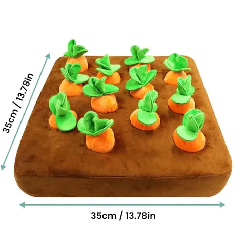 Jouet pour chien Carrot Garden - Puzzle interactif amusant