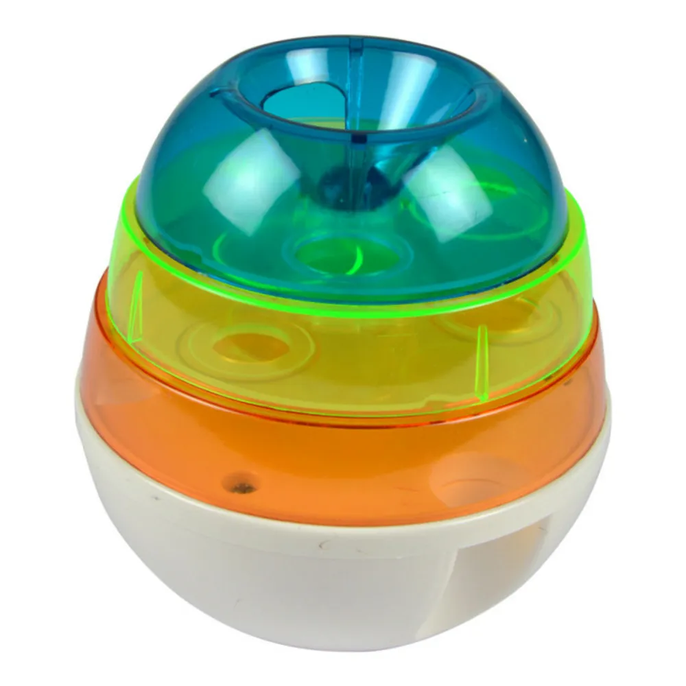 Jouet pour chien interactif "culbuto" 12cm multicolore
