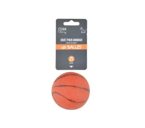 Jouet Pour Chien "balle De Basket" 7cm Orange