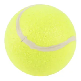 Jouet pour chien "balle de tennis" 15cm jaune