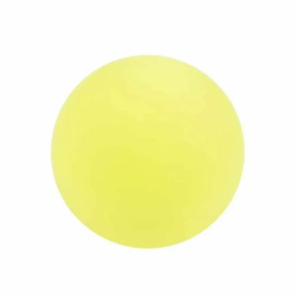 Jouet pour chien "balle phosphorescent" 6cm jaune