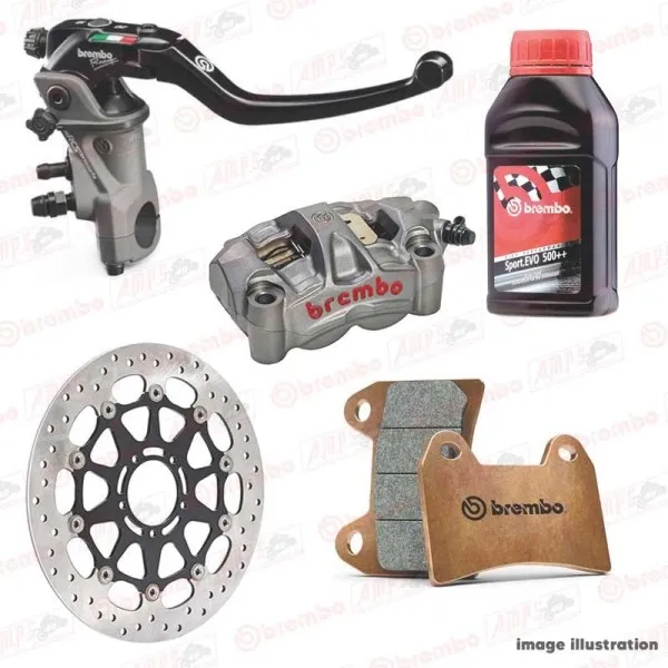 KIT DURITE 2P EASY YAMAHA T-MAX 06-07 EASY ACIER