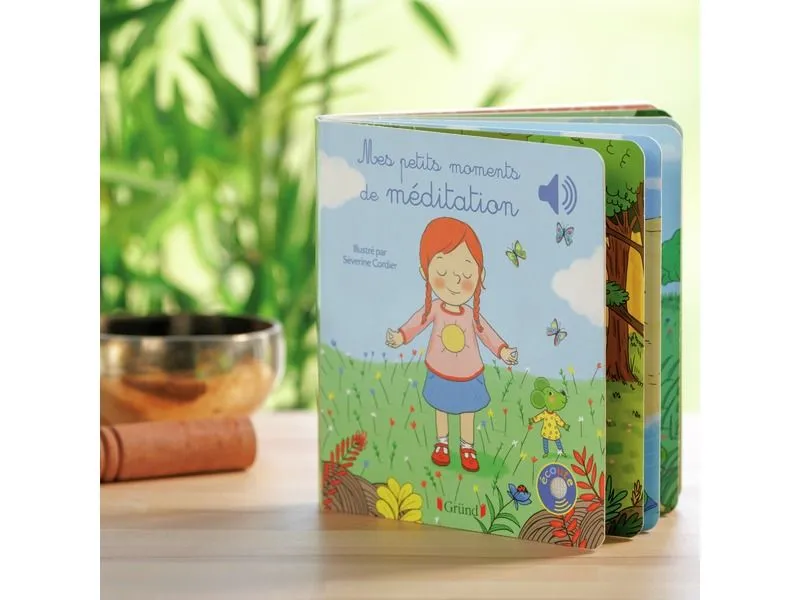 LIVRE SONORE INTERACTIF Mes petits moments de méditation