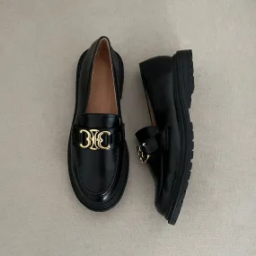 Loafer en cuir - Noir