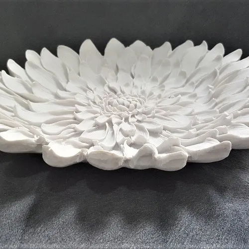 Moule silicone fleur soucis 27cm déco 3d pour plâtre porcelaine cire savon argile résine polyester ciment béton wepam k601 26k22