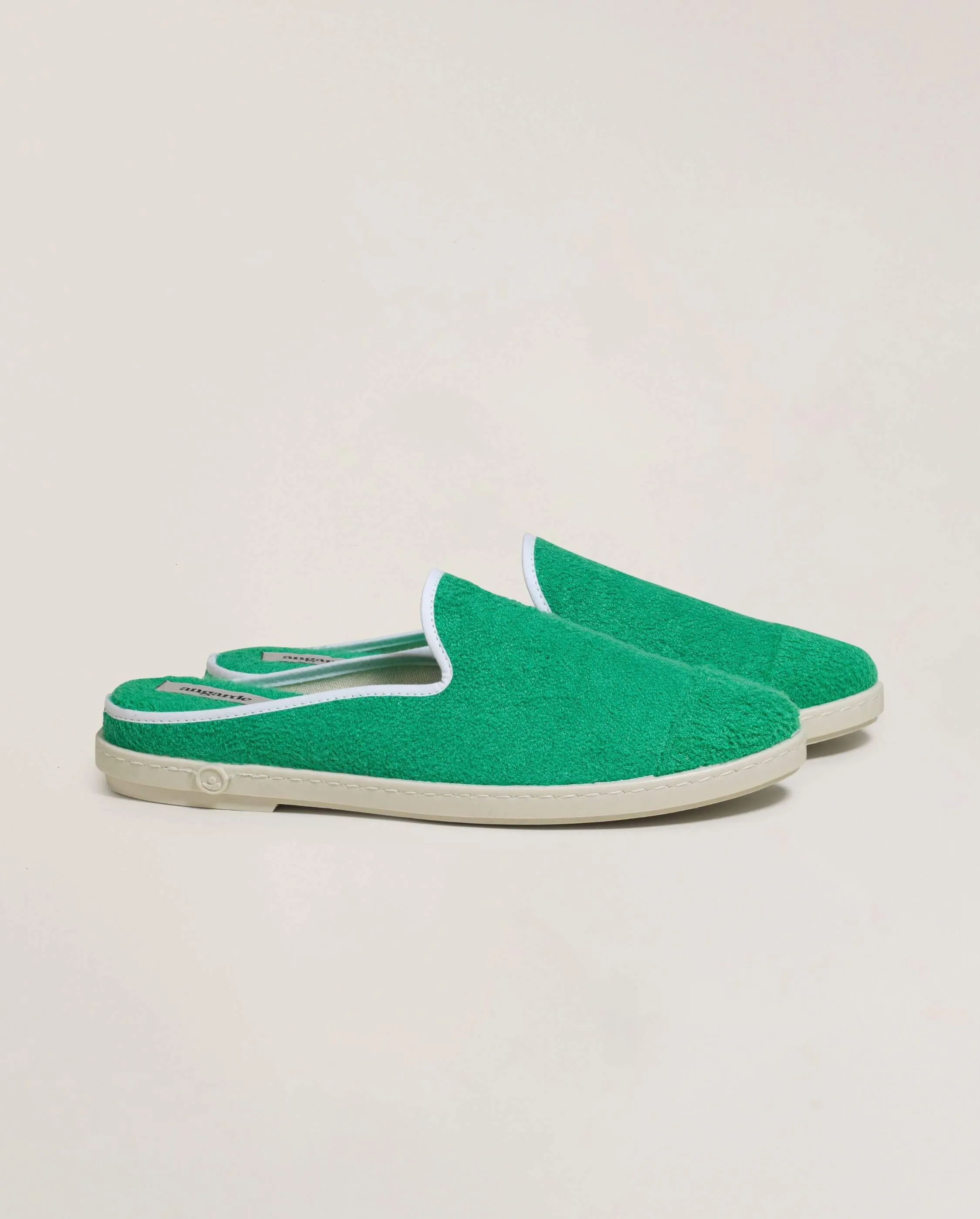 Mule homme éponge, menthe