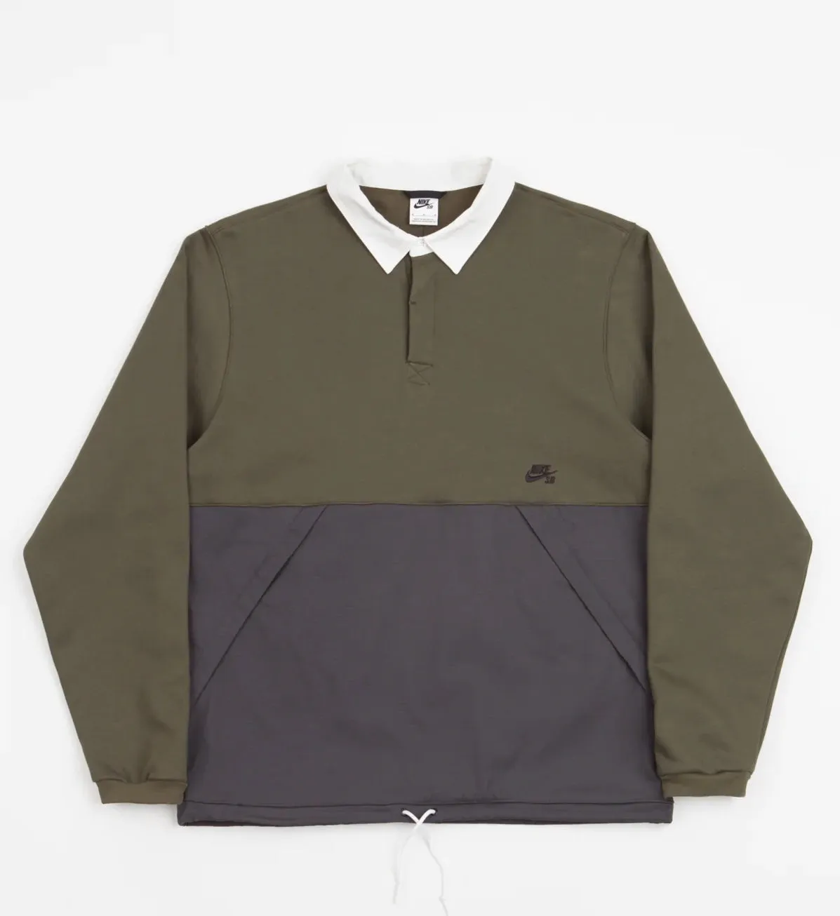 Nike SB Rugby jacket cargo khaki anthracite white black