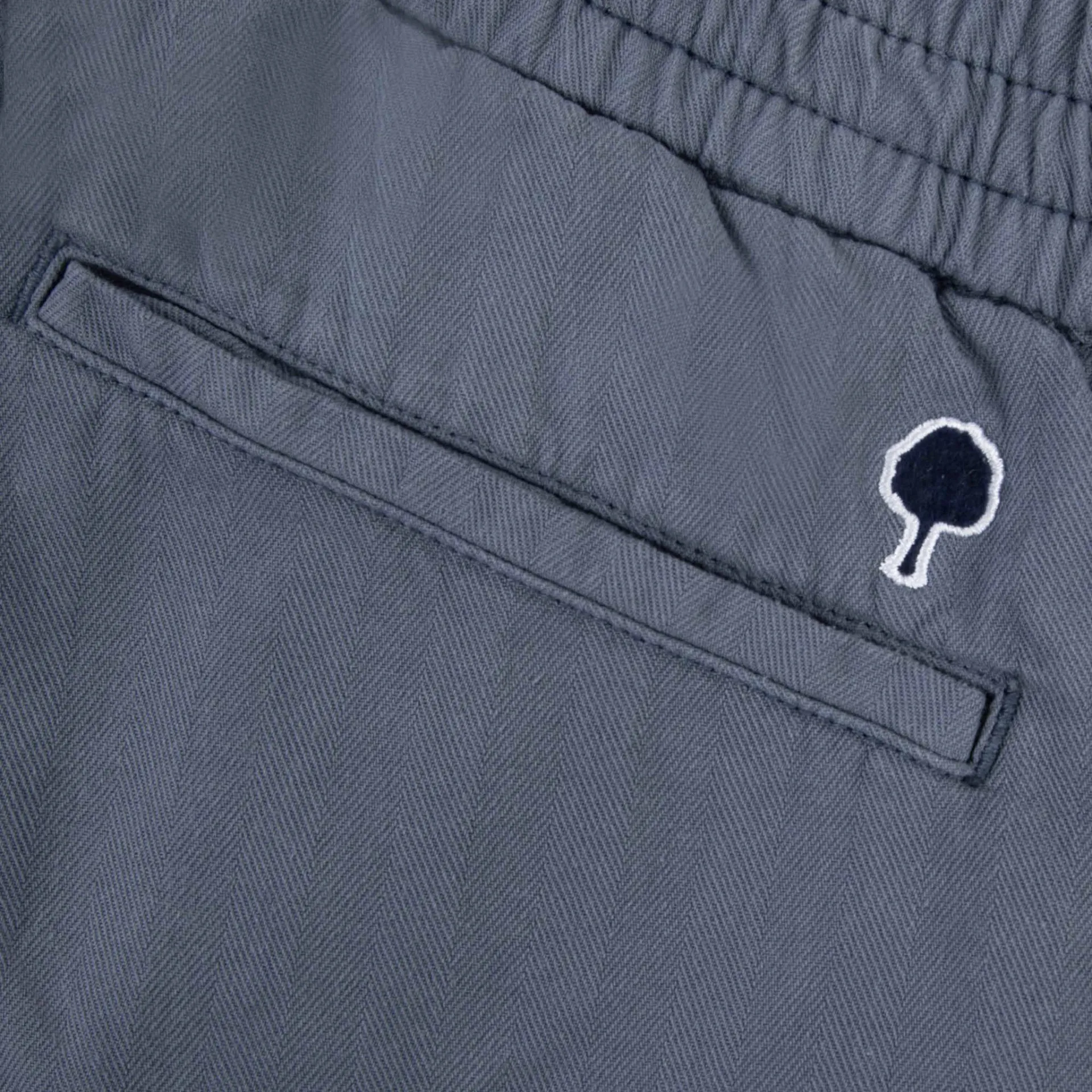 Pantalon elastique bleu DREUILLE - FAGUO