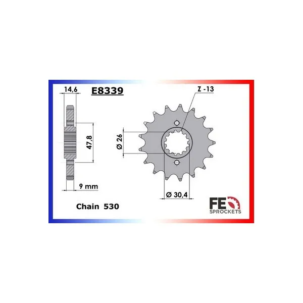 PIGNON P CBX750F-VFR750'84/87 15 530