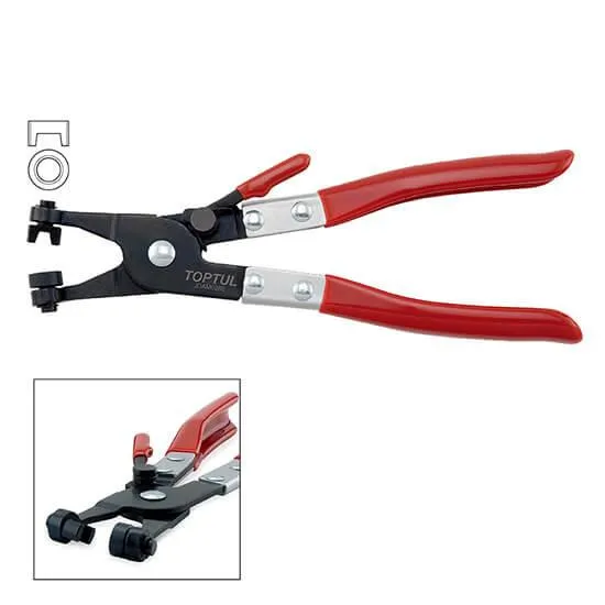 Pince pour colliers durite Réf: JDAM028E ** TOPTUL