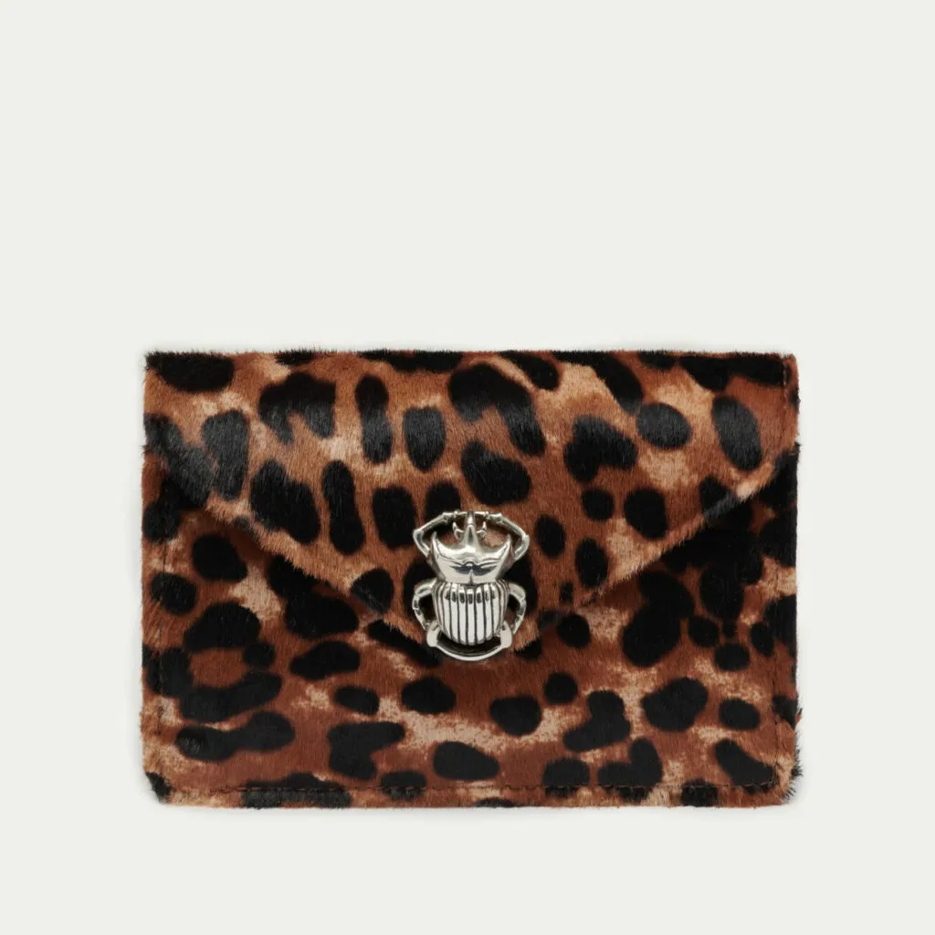 Porte Cartes Alex Leopard