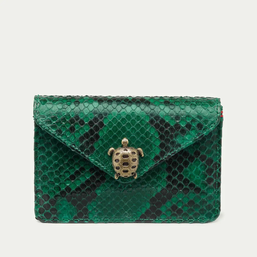 Porte Cartes Alex Vert Menthe