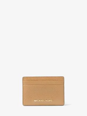 Porte-cartes en cuir grainé