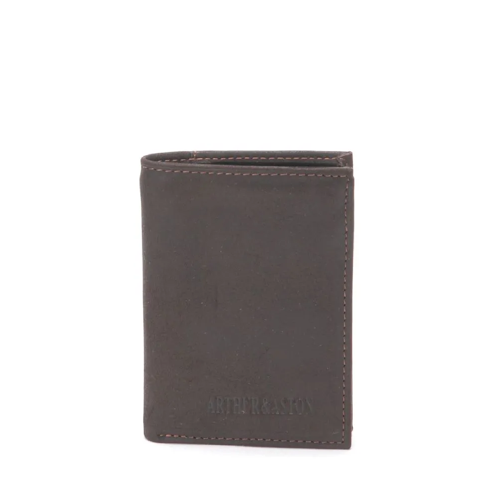 Porte-cartes Louis cuir gras