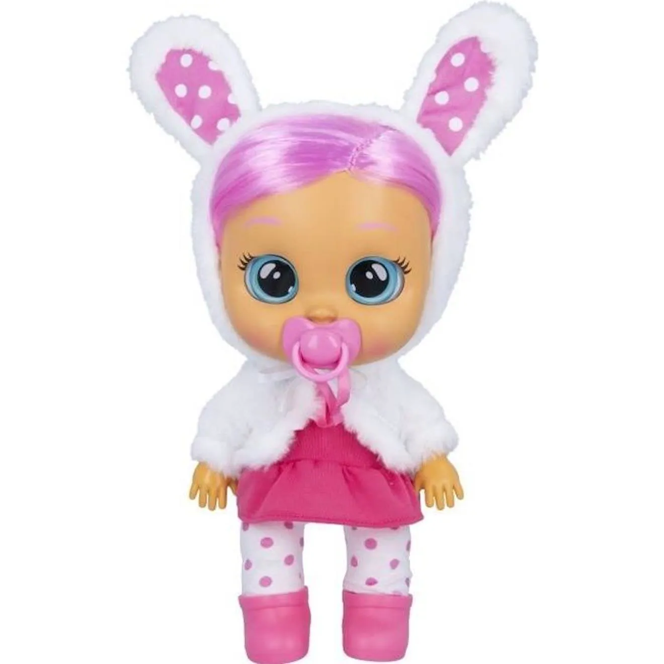 Poupon interactif Cry Babies Dressy Coney - IMC TOYS - Rose - 18 mois et plus rose - Imc Toys