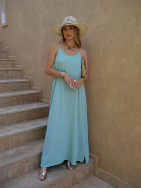 Robe longue Séréna Menthe