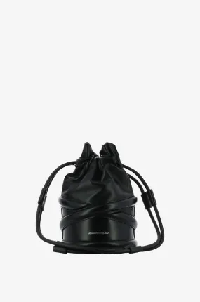 Sac seau en cuir nappa et cuir de veau The Soft Curvw