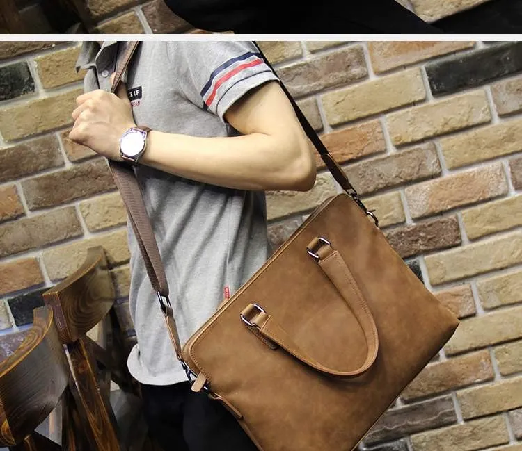 Sacoche Cuir Ordinateur Homme