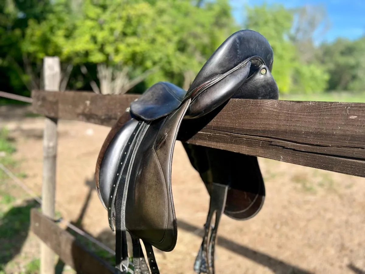 Selle forestier cuir