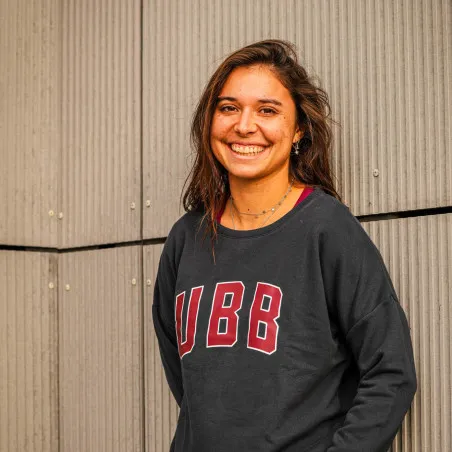 SWEAT FEMME BLEU MARINE RUGBY - UBB
