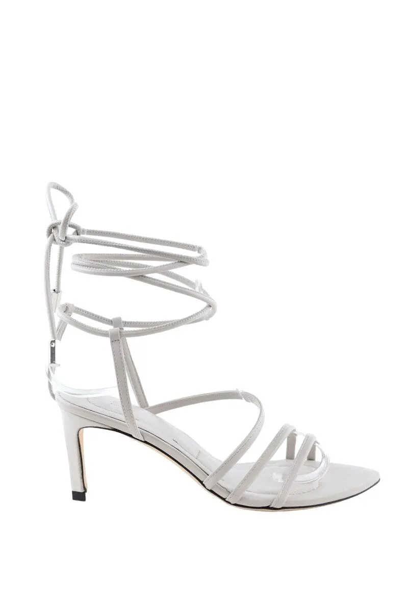 Talons en cuir  Iro ecru. Matière principale cuir. Taille 38.