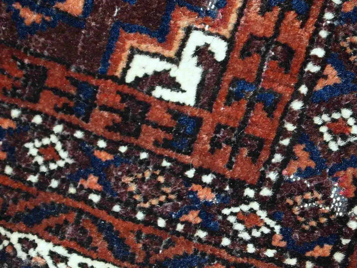 Tapis ancien Afghan Baluch fait main, 1C384