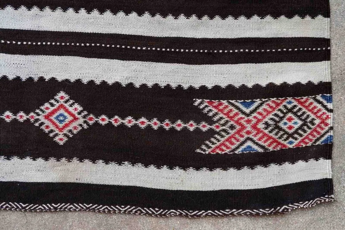 Tapis ancien Marocain Berber fait main, 1P05